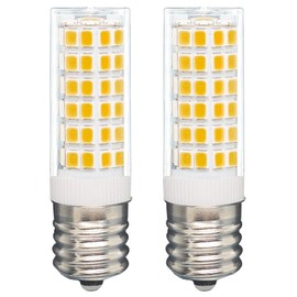 Tupolife KEI D28M KEL 2815 Bulb Freeze 3.8w Refrigerator Light Bulb ac100-265v kei d28k kel 2812 kei d28a E17 40w Halogen Equivalent Appliance Warm White 3000K, Pack of 2