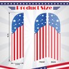 3 Pcs Patriotic USA Feather Flag 2.5 x 12 ft