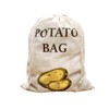 30x40CM Cotton Potato Bag for Storing, Potato Sack for storage,