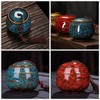 Bakiauli Set of 2 Vintage Ceramic Tea Canisters, Teapot with