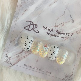 Next day delivery⭐Glitter Hopine Nail⭐ / 다음날 발송⭐글리터 호피네일⭐