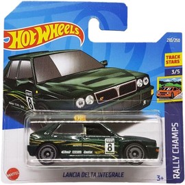 Hot Wheels - Lancia Delta Integrale - Rally Champs 35 - HCT88 - Short Card - Eibach - Castrol - Sparco - Track Stars - Mattel 2022