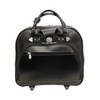 MCKLEIN REDWOOD, 15" Leather Wheeled Ladies' Laptop Briefcase