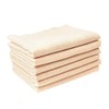 SAFIGLE 6pcs Double-Layer Organic Cotton Feeding Towels Soft and Absorbent