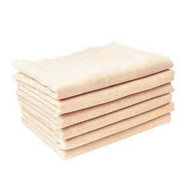 SAFIGLE 6pcs Double-Layer Organic Cotton Feeding Towels Soft and Absorbent Nursing Cloths for Feeding and Drooling Gentle Sensitive Skin