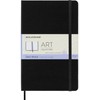 Moleskine Art Plus - Cuaderno de dibujo, Negro, Large