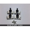 Blum 4 Pack Blum COMPACT 33 110° Screw-on Hinge with