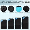 Ruikdly Bicycle Frame Protector, 4 Pieces, Frame Protection Bicycle Carrier,