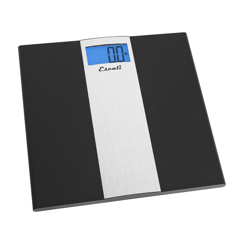 Escali Ultra Slim Digital Bathroom Scale for Body Weight, Bath