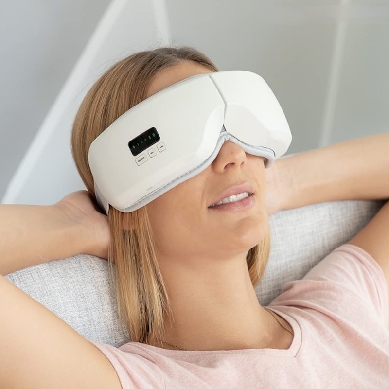 CELLUSTOP - Eye Massager - Vibration, Heat Function, Air Compression,