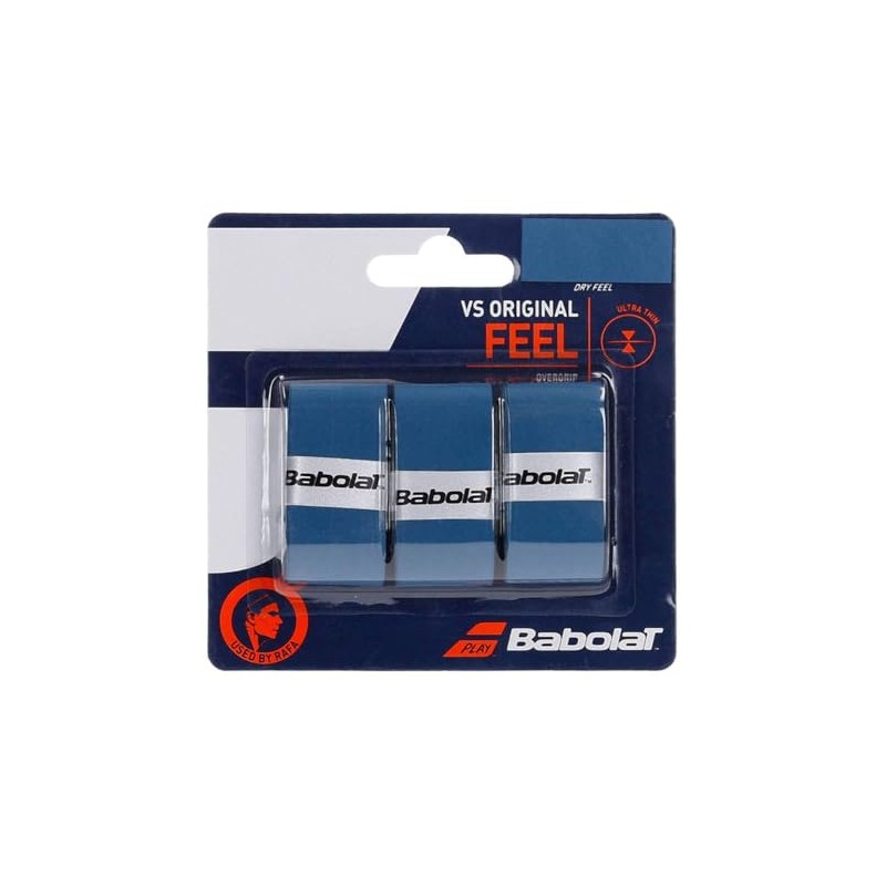Babolat VS Original X3 Overgrip (Black/Blue)