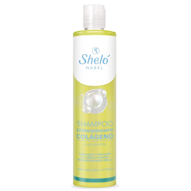 Shampoo Extra Hidratante Colágeno 530ml, Nutre Y Revitaliza
