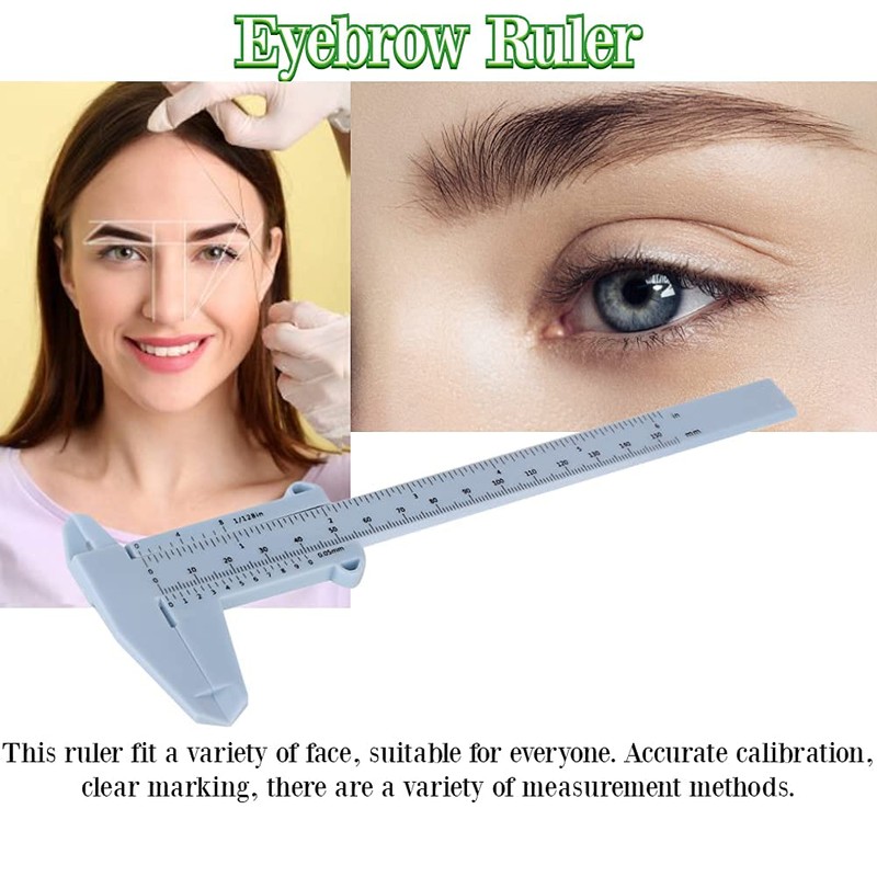Eyebrow Ruler, Vernier Caliper Tattoo Eyebrow Ruler Eyebrow Ruler Reusable