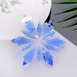 XIANGBAN Crystal Snowflake Annual Edition Ornament Crystal Snowflake Ornaments