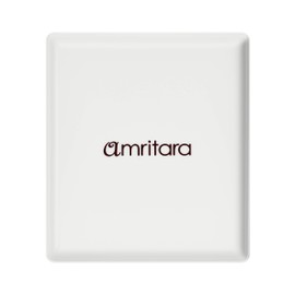 amritara Hibiscus Teak Powdery Compact Case, 0.7 oz (20 g)