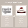 강아지 산소 마스크 투명 적색 깔대기 애견 소형견 대형견 고양이