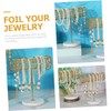 Minkissy Jewelry Display Stand for Headbands and Bracelets Space-saving Organizer