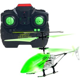 NIGHT HUNTER Glow In The Dark RC Helicopter