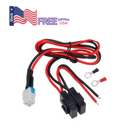ONE2MAX NEW 4-Pin 12AWG DC Power Cord For Yaesu FT-710 w/ Power Poles