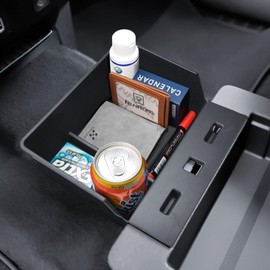 RUNROAD Center Console Tray for 2015-2026 Ford F150 /2017-26 F250 F350 F450