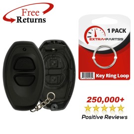 Extra-Partss Remote Shell Case Pad Replacement No Electronics For Toyota 2b (BAB237131-022