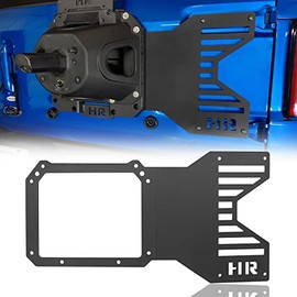 Hooke Road Bronco Spare Tire Carrier Tailgate Reinforcement Strengthening Steel Plate Compatible with Ford Bronco 21-22