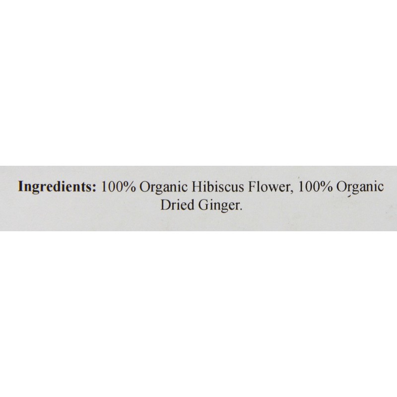 The Tao of Tea Hibiscus Ginger, 100% Organic Blended Herbal