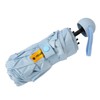 Sun Umbrella Mini Compact Sky Blue Foldable Umbrella for Sunny