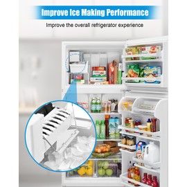 W11215550 Refrigerator Ice Maker Shut-Off Arm Extension Compatible with Whirlpool Jenn-Air KitchenAid Maytag Replace 2304353 4844535 W11112558 PS12349375 AP6329225 for Refrigerator Ice Maker Models