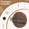 awagas Wooden Key Holder for Wall, 11.8" Rustic Key Rack