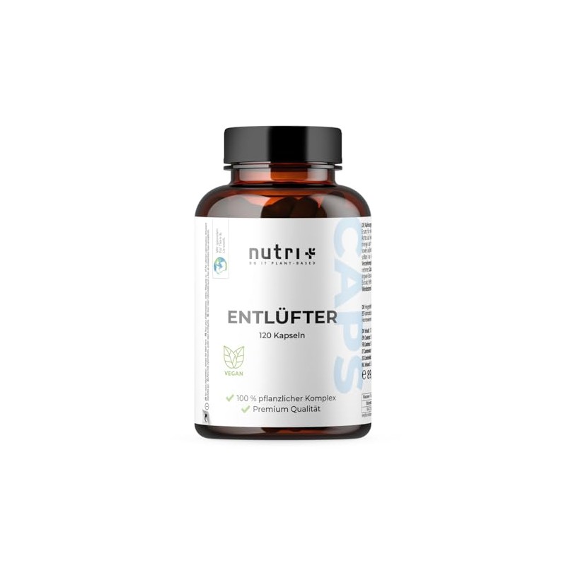 Nutri + Bleeder 120 Capsules - Popular with Bloating &