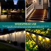Solpex Waterproof Solar Lights for Outdoor Deck, Fence, Stairs, Yard,