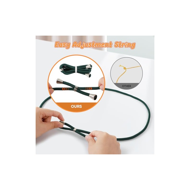 ESENHARBER Magnet Game with String, 20 Colorful Magnet Stones for