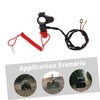 Ciieeo 1 Set Emergency Stop Kill Switch Lanyard for Offroad