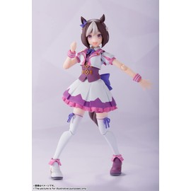 S.H. Figuarts Uma Musume Pretty Derby Special Week, Approx. 5.1 inches (130 mm), PVC & ABS Painted Action Figure