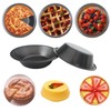 Proshopping 8 PACK Mini Pie Pans 5 Inch, Small Round