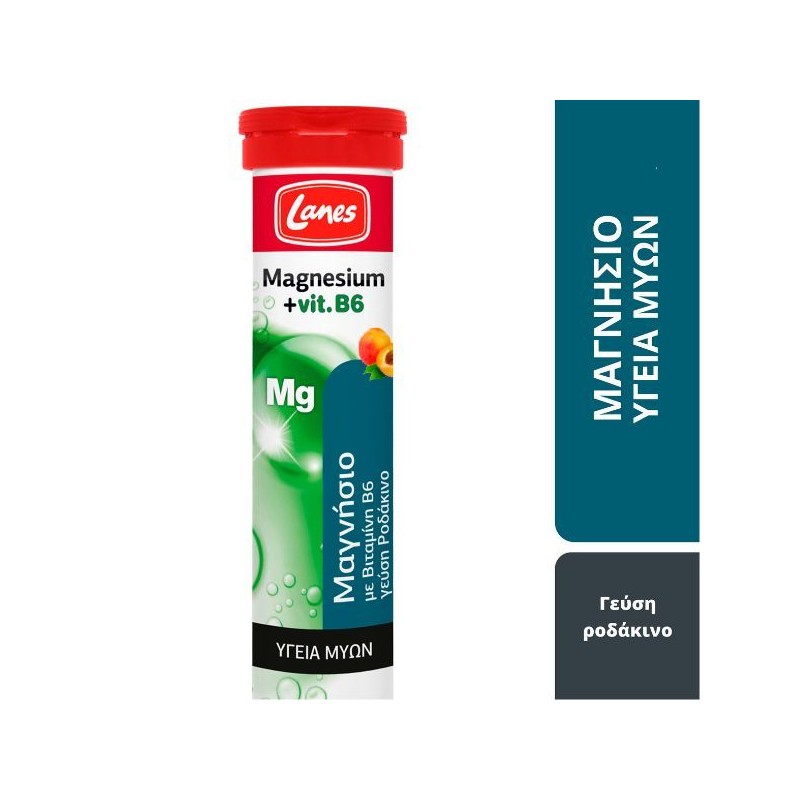 Lanes Magnesium & Vitamin B6 20 eff tabs