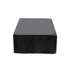 FLR 79”L x 79”D x 33”H Hot Tub Cover Outdoor SPA Covers Swimming Pool Waterproof Dust Proof Cover (Black, 96x96x35 inch)
