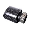 Car Forged Carbon Fiber Exhaust Pipe Muffler Tips with Black