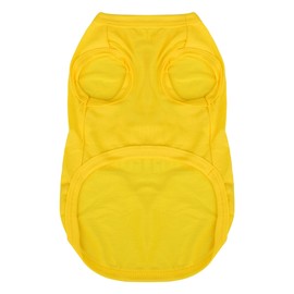 Expressive Pet Vest: Sleeveless Dog Shirt with 'I Love My Mommy' Slogan, Ideal for Chihuahuas, Poodles, Yorkies, and More - Adorable Design, Ultimate Comfort, Easy Maintenance! Yellow X-Small