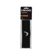 HEAD Headband - Tennis Sweatbands for Women and Men - Sweat Absorption Bands, Black