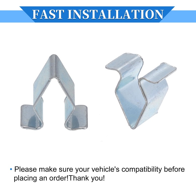 VekAuto 20 Pcs Car Body B-Pillar Trim Panel Clip Compatible