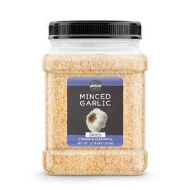 Birch & Meadow 2.75 lbs of Dried Minced Garlic, Kitchen Staple, Savory Flavor