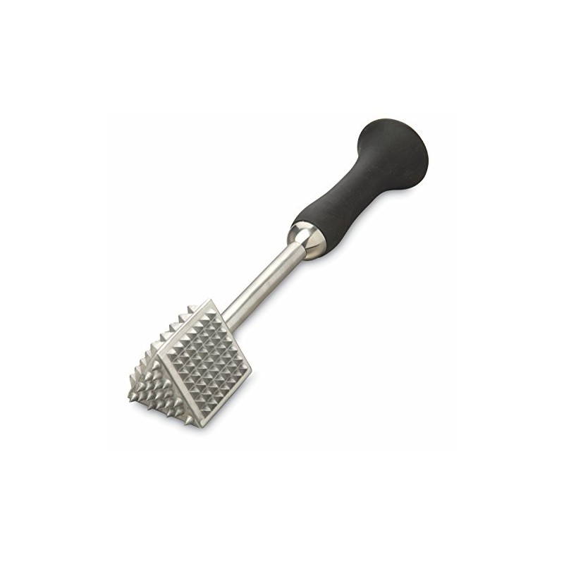 Amco Houseworks 4-in-1 Metal Meat Tenderiser Mallet, 23 cm (9"),