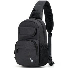 OIWAS Sling Bag for Men Women, Crossbody Bag Sling Backpack Travel Hiking One Strap Backpack, Lightweight Shoulder Chest Bag