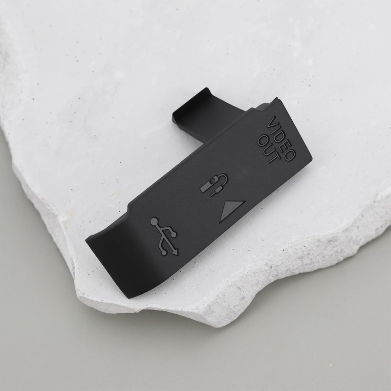 Briny River 2Pcs Camera MIC Rubber Cover Cap Replacement Protective