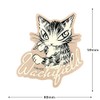 Deyan Cat Glow in the Dark Sticker Graffiti