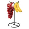 Winmien Double Hooks Standing Banana Holder, Banana Hanger Tree Stand