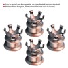 4pcs Engine Screw Cap Covers Crown Styling Fit for XL883/Big
