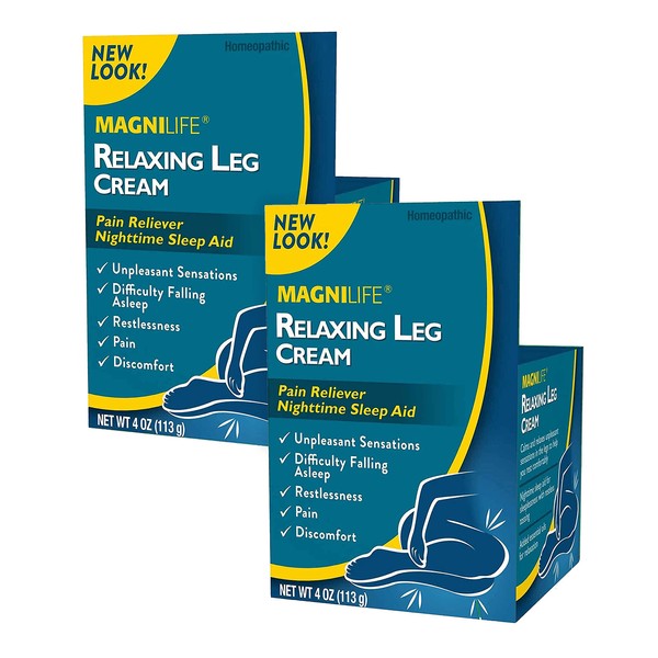 MagniLife Relaxing Leg Cream, Deep Penetrating Topical for Pain and